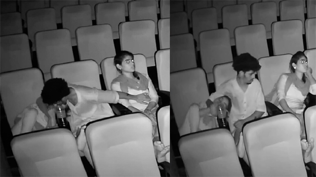 Latest Viral Indian Threesome Porn Cinema Hall