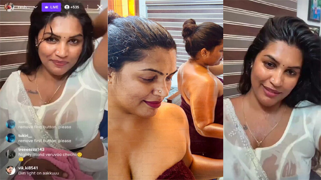 Mallu Artist Reshma’s Exclusive Nude Live