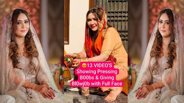 Latest Viral Desi Wife Giving Blowjob – Boobs Showing & Pressing Video HD