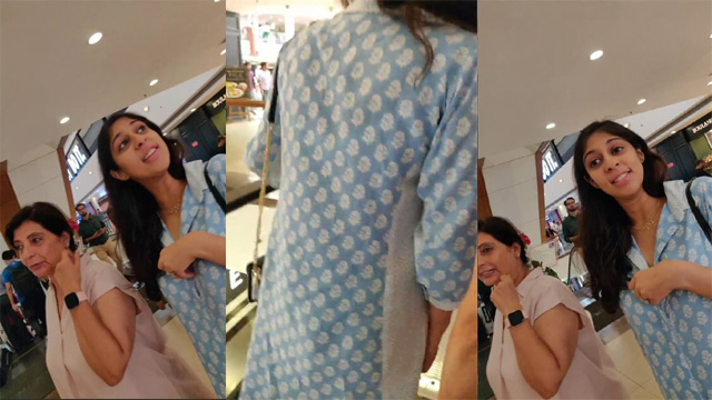 Random Upskirt Panty Pussy In Shopping Mall