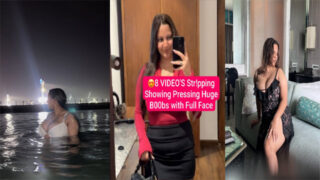 Famous Insta Viral Model Showing Pressing Huge Boobs