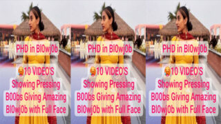 Desi GF PHD in Blowjob Boobs – Giving Amazing Blowjob Viral Mms