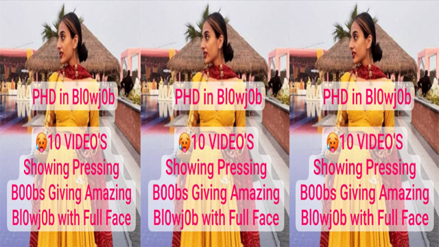 Desi GF PHD in Blowjob Boobs – Giving Amazing Blowjob Viral Mms