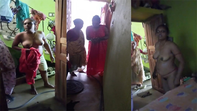 Boudi Got Naked While – Arguing With Family Member Video HD