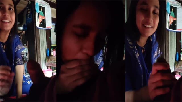 Desi Slim GF – College Blowjob Leaked MMS