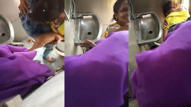 Desi Village Hard Fuck – Train Toilet Viral Exposed