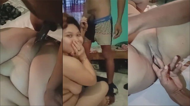 Undressed Wife Having Sex With One Guy Mms