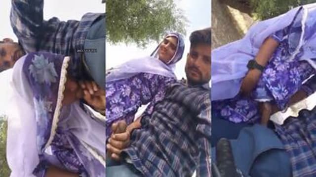 Horny Desi Bhabhi – Rajasthani Outdoor BJ MMS