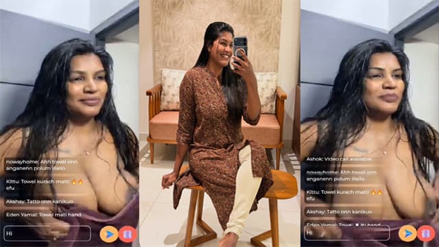 Mallu Reshma Rechu First Ever Nip Slip Video Watch