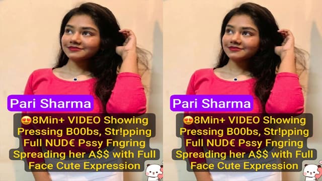 Pari Sharma Hot Premium – 8Min+ Live Pussy MMS