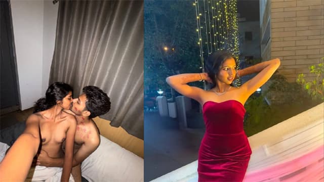 Desi Rich Lovers – Poolside Deep Fuck MMS