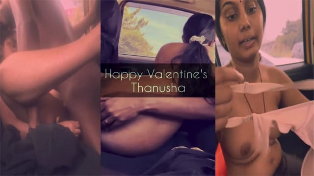 Valentines Day Tamil Lovers – Having Nice Sex In Car