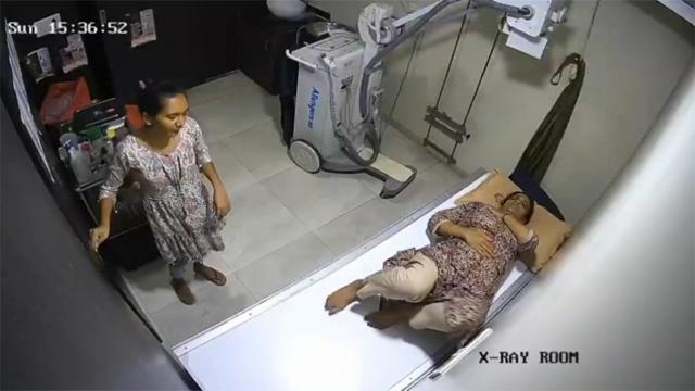 Clinic Nurse On Her Sexy Ass Leaked CCTV Cam Vdo