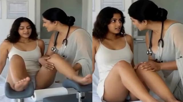 Hot Patient and Lady Doctor Lesbian Porn Video Watch