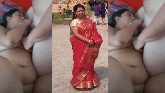 Cuckold Lusty Housewife Boudi Sucking White Husband