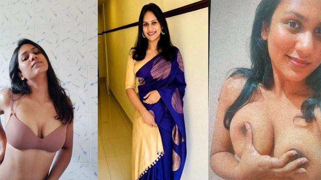 Desi Mom Saree Braless Naked Boobs Rubbing Viral