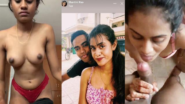 Singapore Telugu Slim Girl Blowjob Fucking BF Update