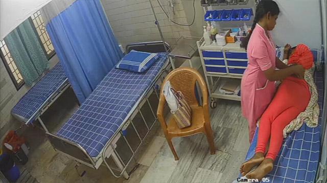 Tamil Aunty Clinic Room Big Ass Injection CCTV