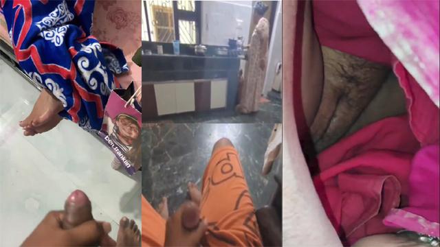 Tamil Son Masturbating while mom working