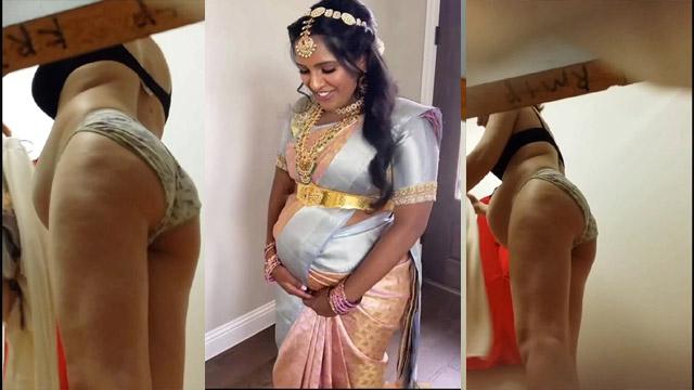 Telugu Pregnant Dusky Wife Peeing Bathroom Cam Leak