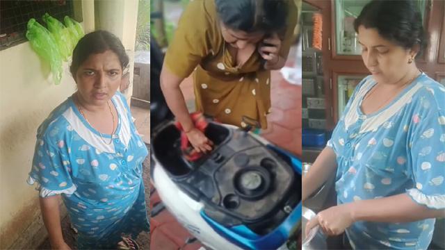 Beautiful Hot Mom Pussy Infront Of Neighbour Secretly Cap Leak