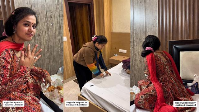 Yoga Innstructor Tejaswini Honeymoon Sex Leak